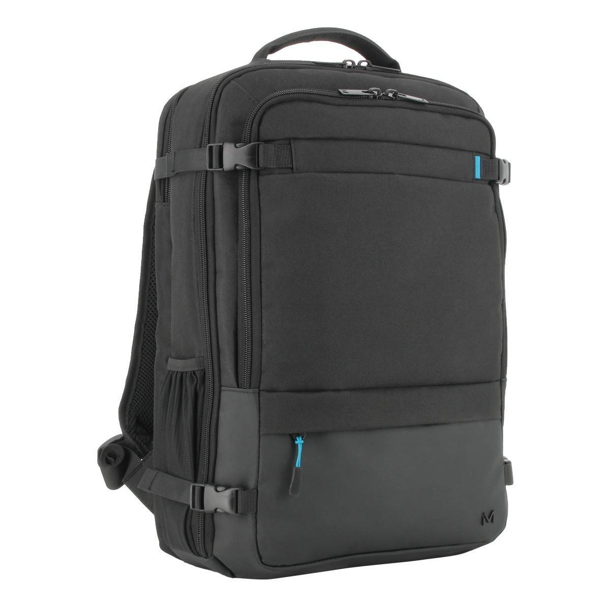 Mobilis Trendy 24h Backpack 14-16'' Black 25L 100% Recycled Multimedia-Technik Notebook-Rucksack