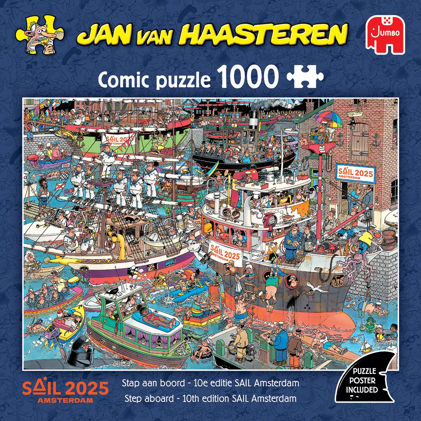 Jan van Haasteren, SAIL Amsterdam, 1000 Teile Puzzle