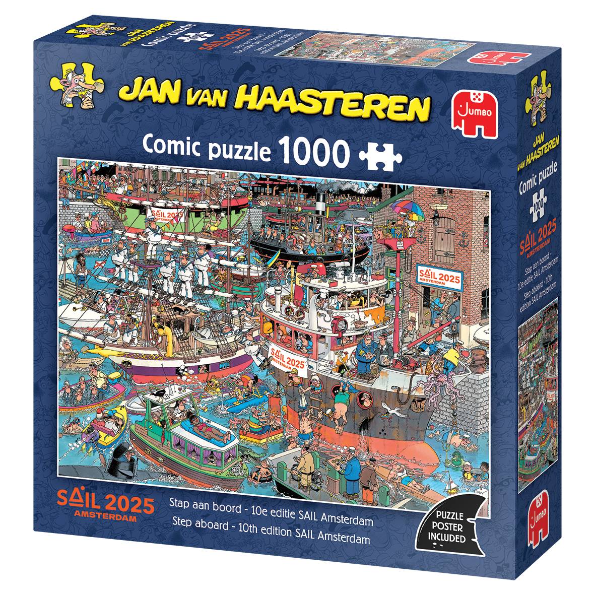 Jan van Haasteren, SAIL Amsterdam, 1000 Teile Puzzle