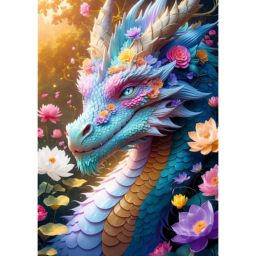 Trefl, Drache, 1000 Teile Puzzle