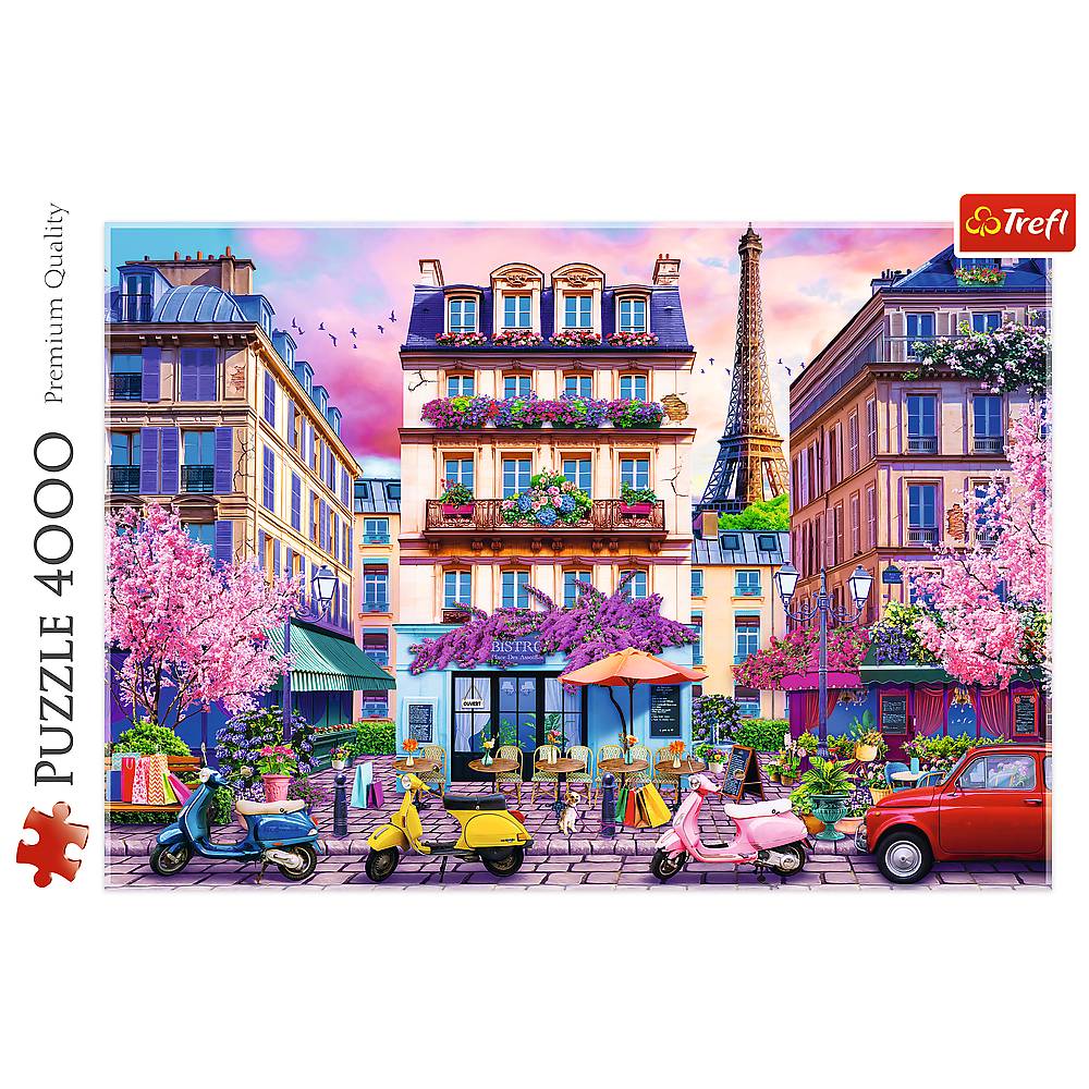 Trefl, Paris Eiffelturm, 4000 Teile Puzzle
