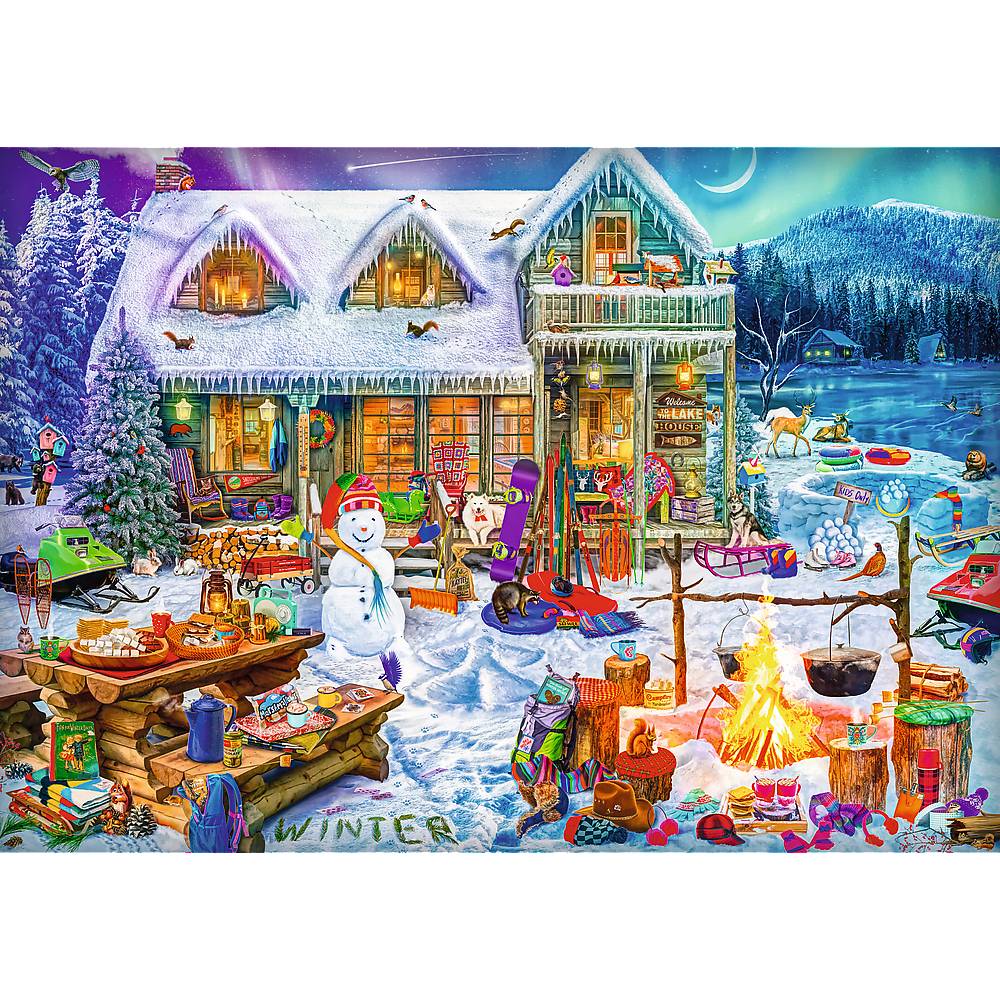 Trefl, Aimee Stewart Weihnachten , 1000 Teile Puzzle