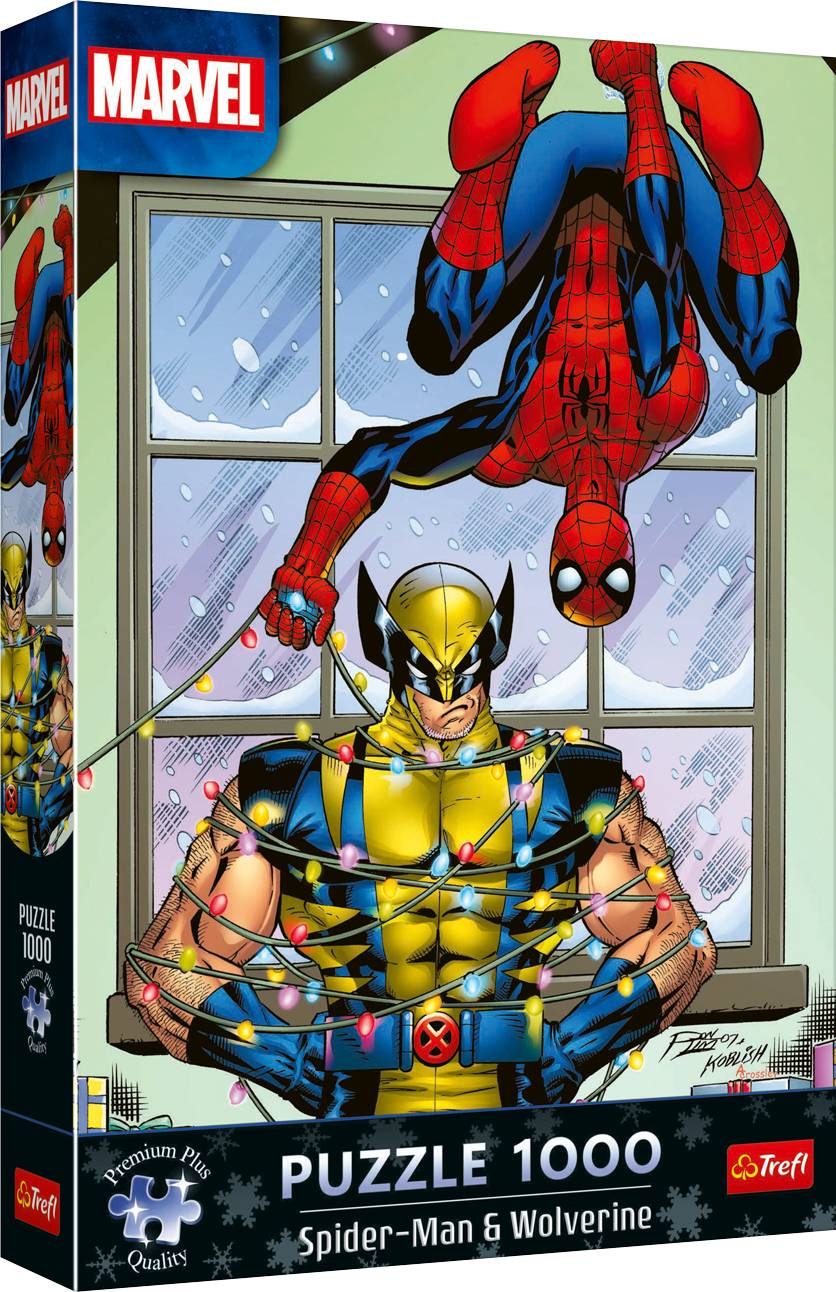 Puzzle Premium Plus 1000 – Spider-Man & Wolverine