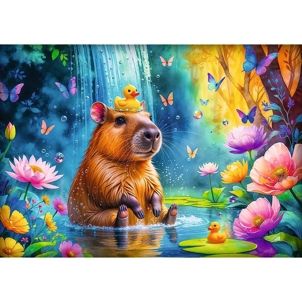 Trefl, Capybara, 1000 Teile Puzzle