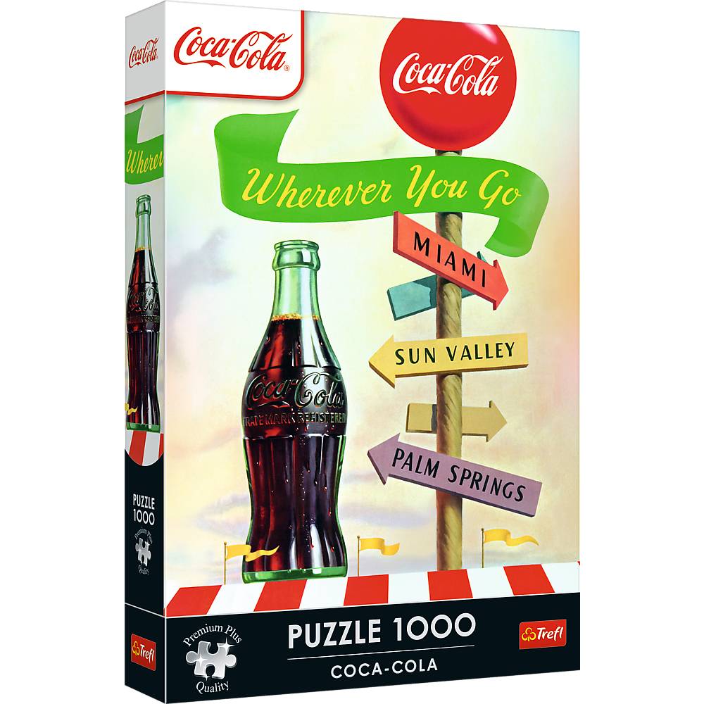 Trefl, Coca Cola Wherever you're going, 1000 Teile Puzzle