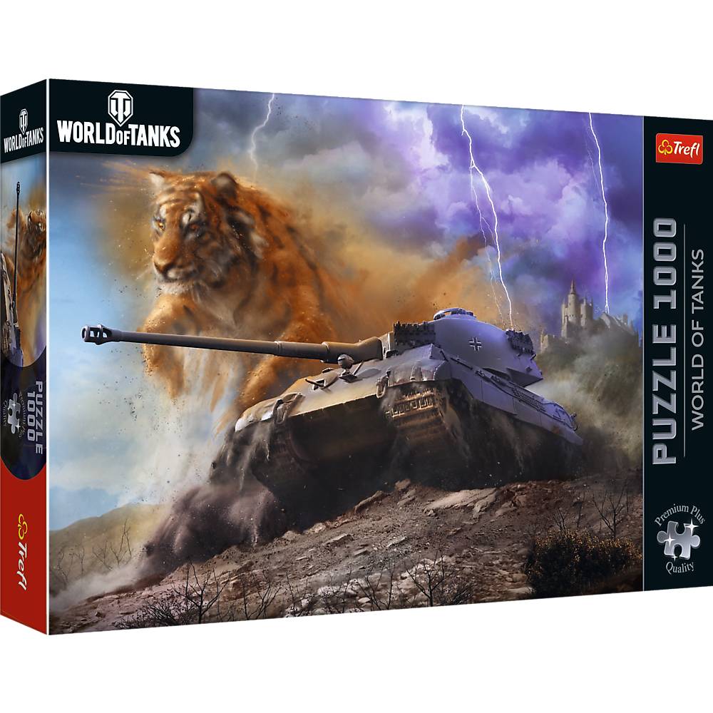 Trefl, World of Tanks, 1000 Teile Premium Plus Puzzle