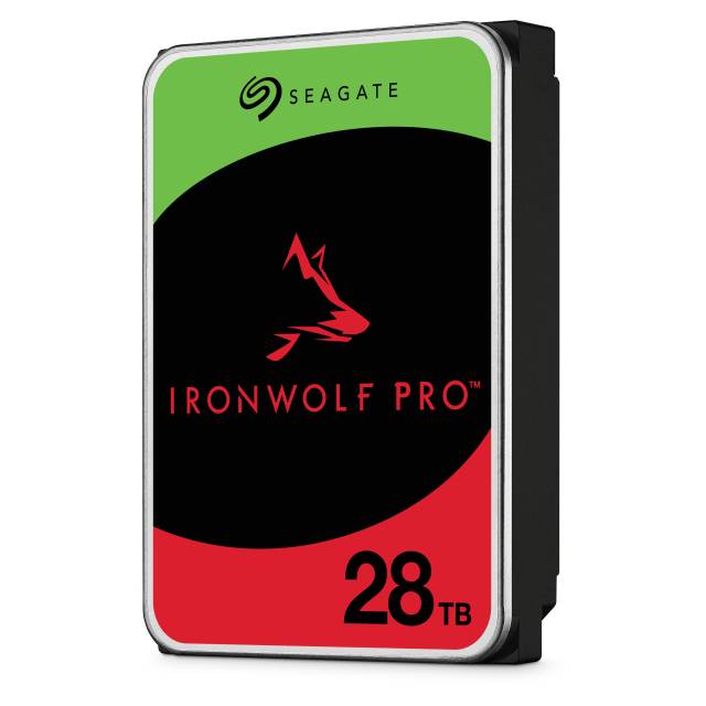 Seagate IronWolf Pro ST28000NT000, 28 TB, 7200 RPM, 512 MB, 3.5", Serial ATA III