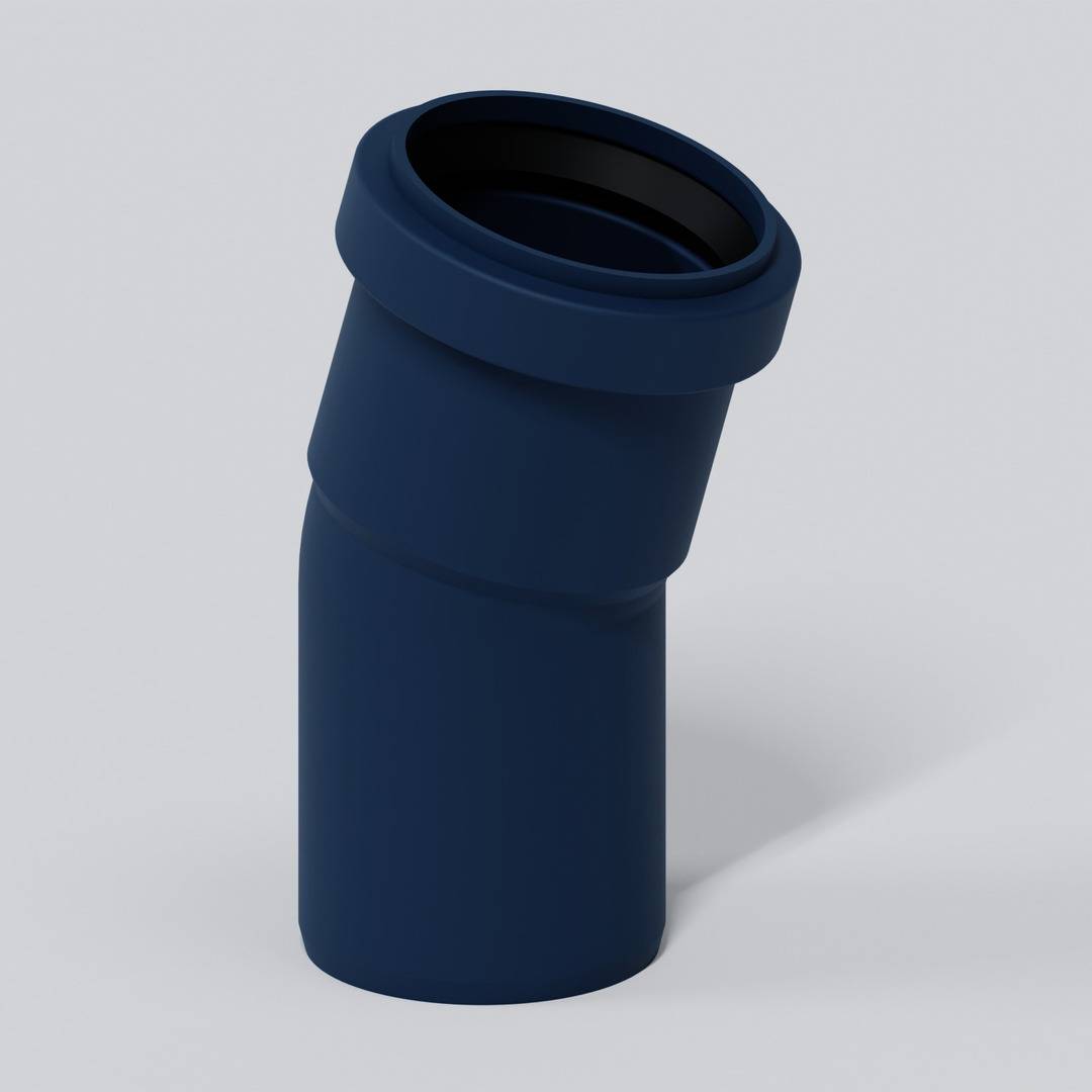 PoloPlast Bogen PKB Polo-Kal NG DN 50 15Grad