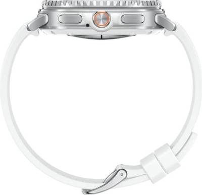 Samsung Galaxy Watch8 Classic - 46 mm - intelligente Uhr mit Hybridband - Hybrid-Eco-Leder - Bandgröße: S/M/L - Anzeige