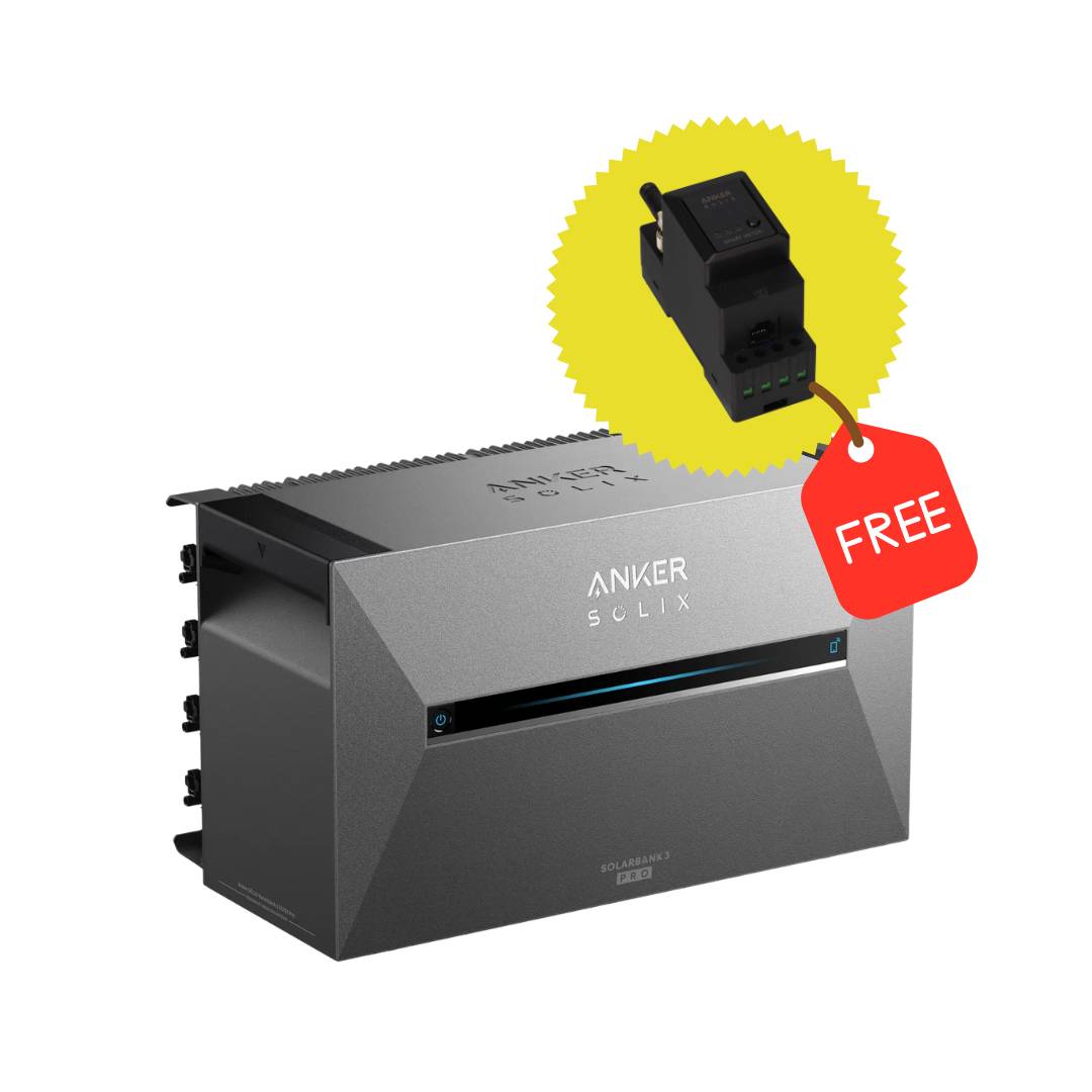 Anker Solix SOLARBANK 3 Pro E2700 – Balkonkraftwerk Speicher 2,7–16,1 kWh | Notstrom & Smart Meter