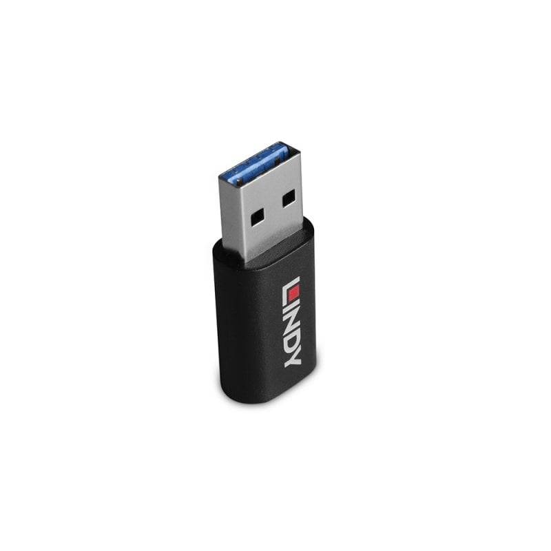Schwarzes USB-Laufwerk mit 