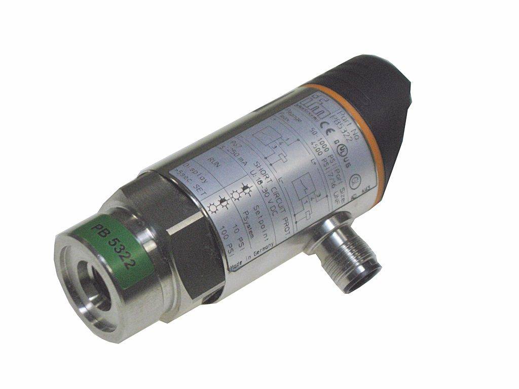IFM PB5322 (PB-100PSBU76-HFPKG/US/ /V Drucksensor, 0...1000 psi)