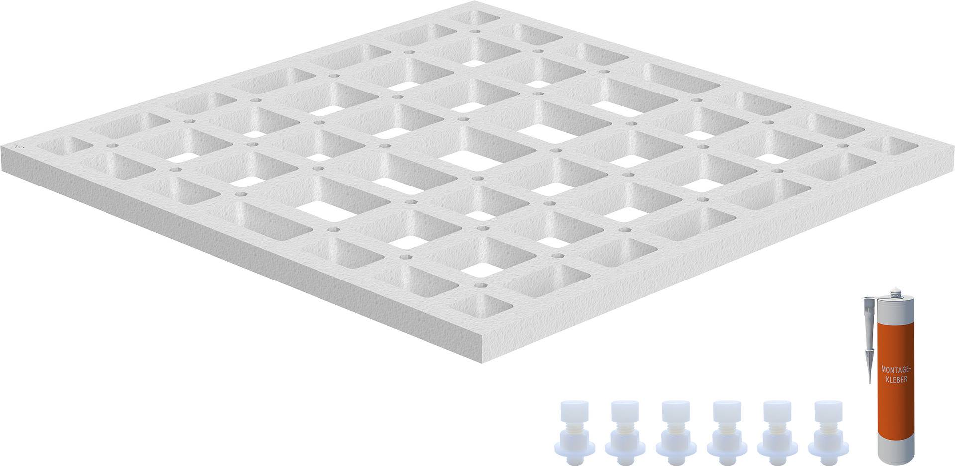 Schedel M100 Unterbauelement Quadro U quadratisch 900x900x40mm