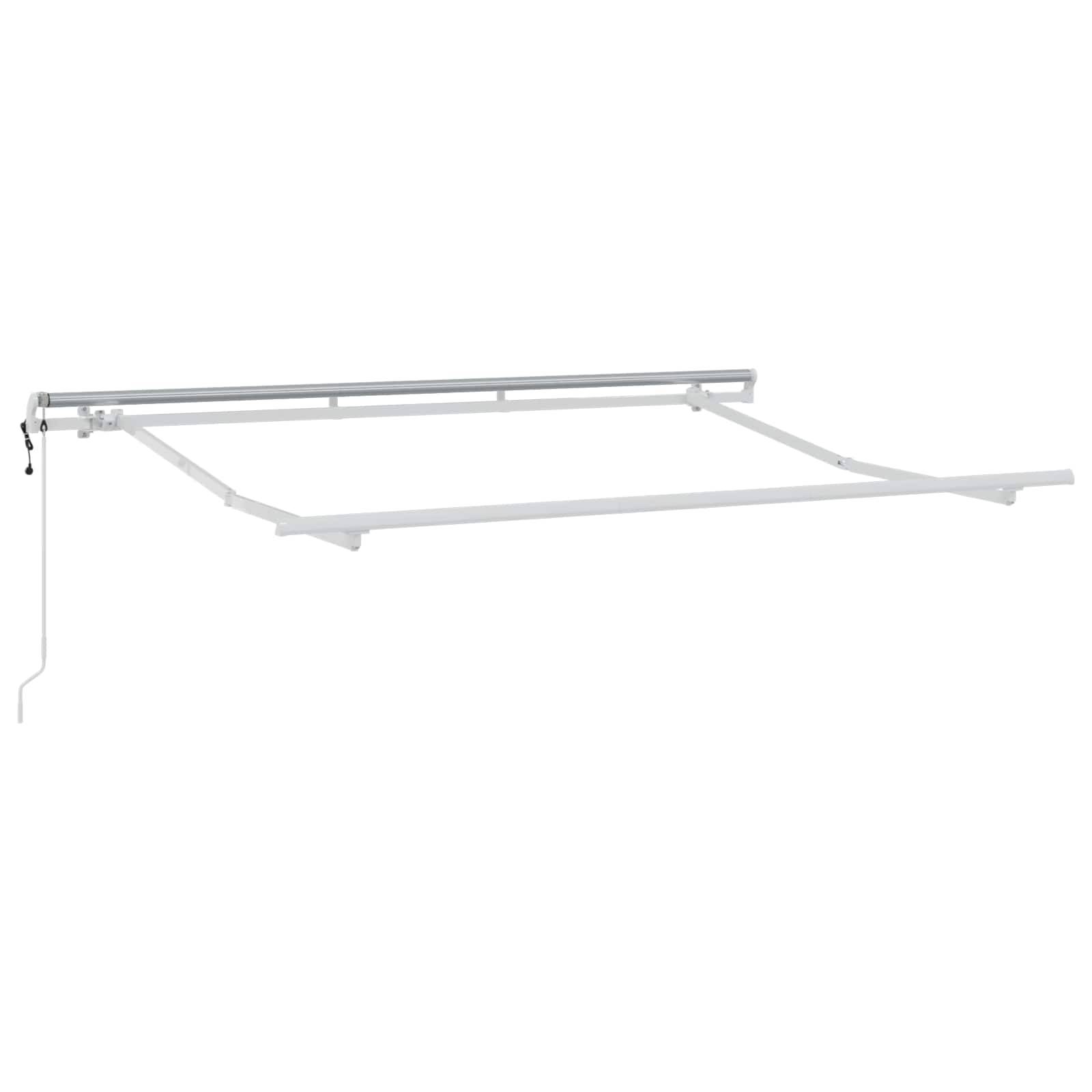 vidaXL Ausziehbare Markise Taupe 300 x 250 cm Stoff und Aluminium