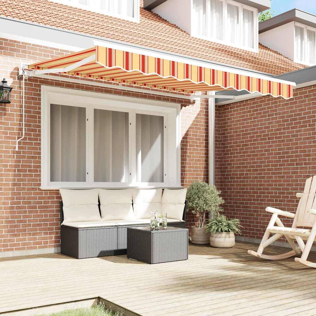 vidaXL Markisenrahmen Mehrfarbig 350 x 200 cm