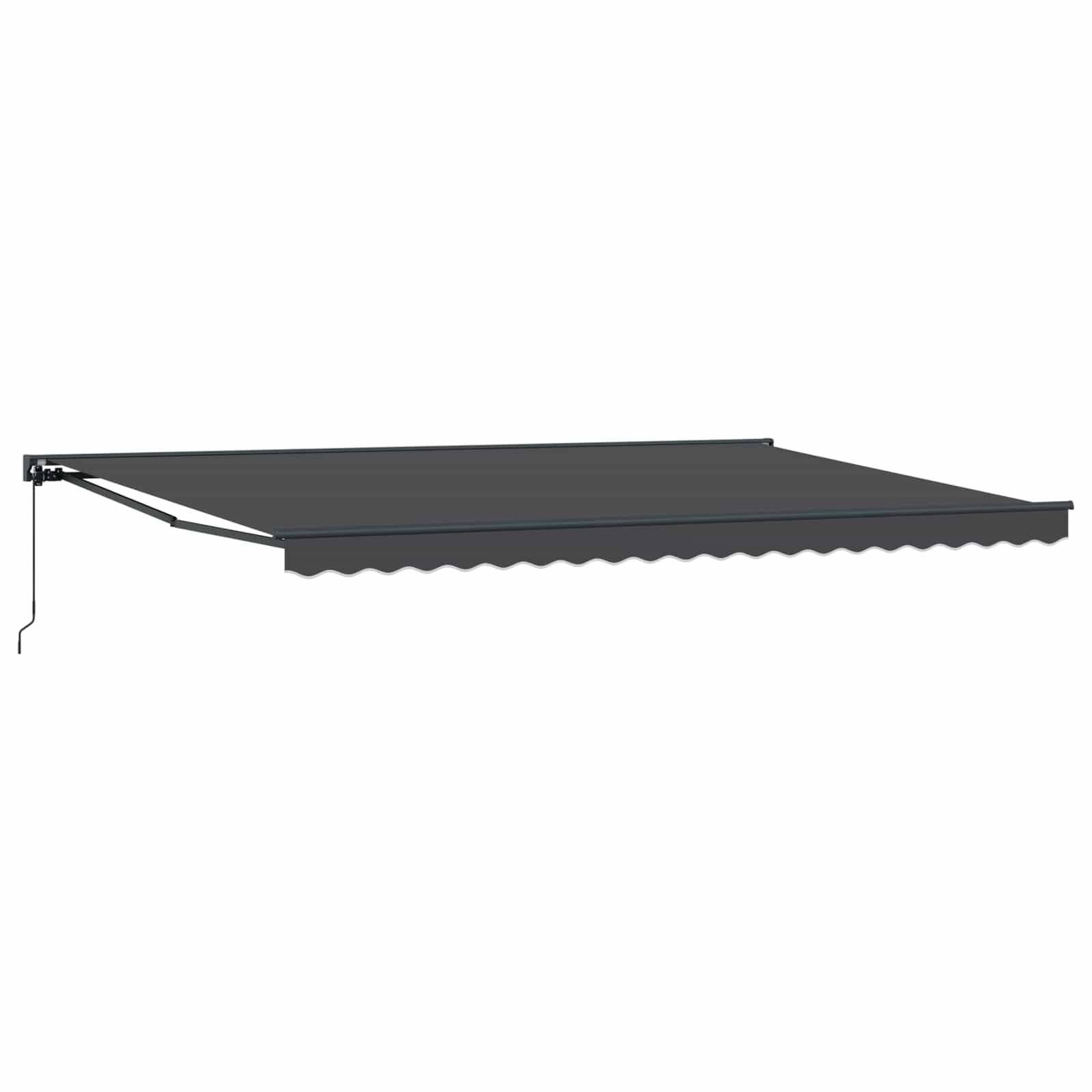 vidaXL Markisenrahmen Anthrazit 500 x 300 cm