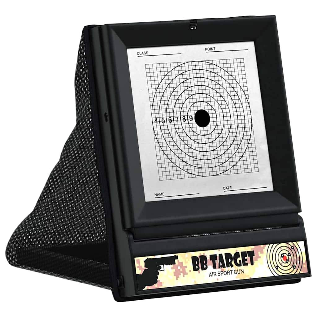 vidaXL Airsoft Ziel Schwarz 19 x 26 x 25 cm Kunststoff