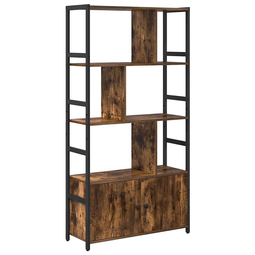vidaXL Bücherregal Geräucherte Eiche 80 x 30 x 155,5 cm Holzwerkstoff