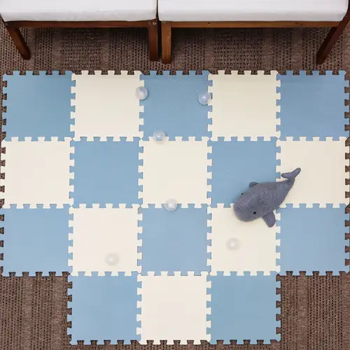 18 Teile Spielmatte Baby Puzzlematte - 30x30 Krabbelmatte Bodenmatte Kinderzimmer 18 Teile Spielmatte Baby Puzzlematte - 30x30 Krabbelmatte Bodenmatte Kinderzimmer