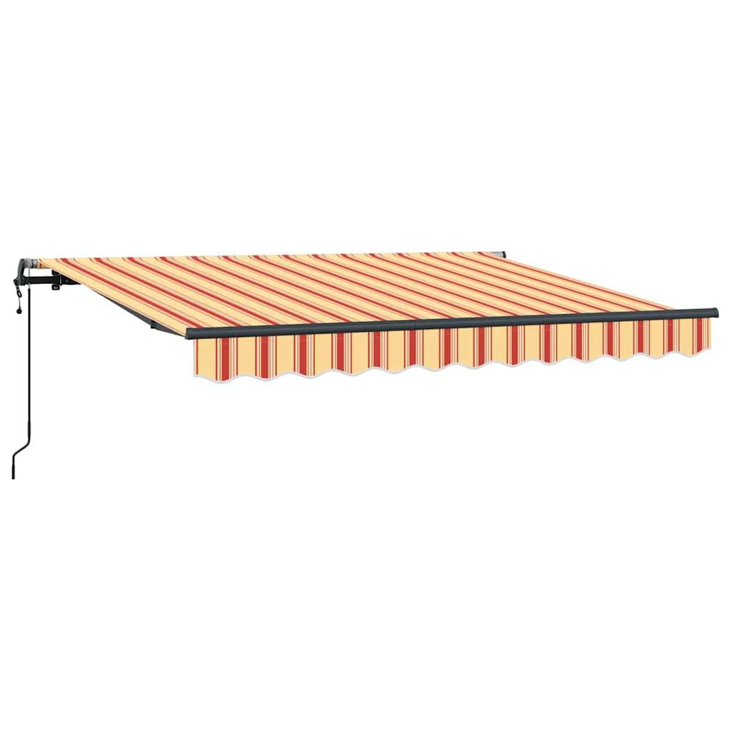 vidaXL Einziehbare Markise Mehrfarbig 250 x 200 cm