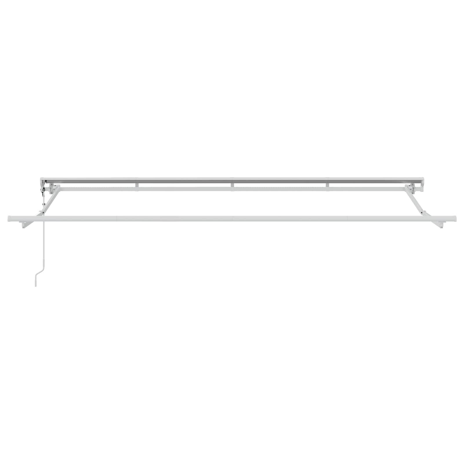 vidaXL Einziehbare Markise Anthrazit 400 x 200 cm