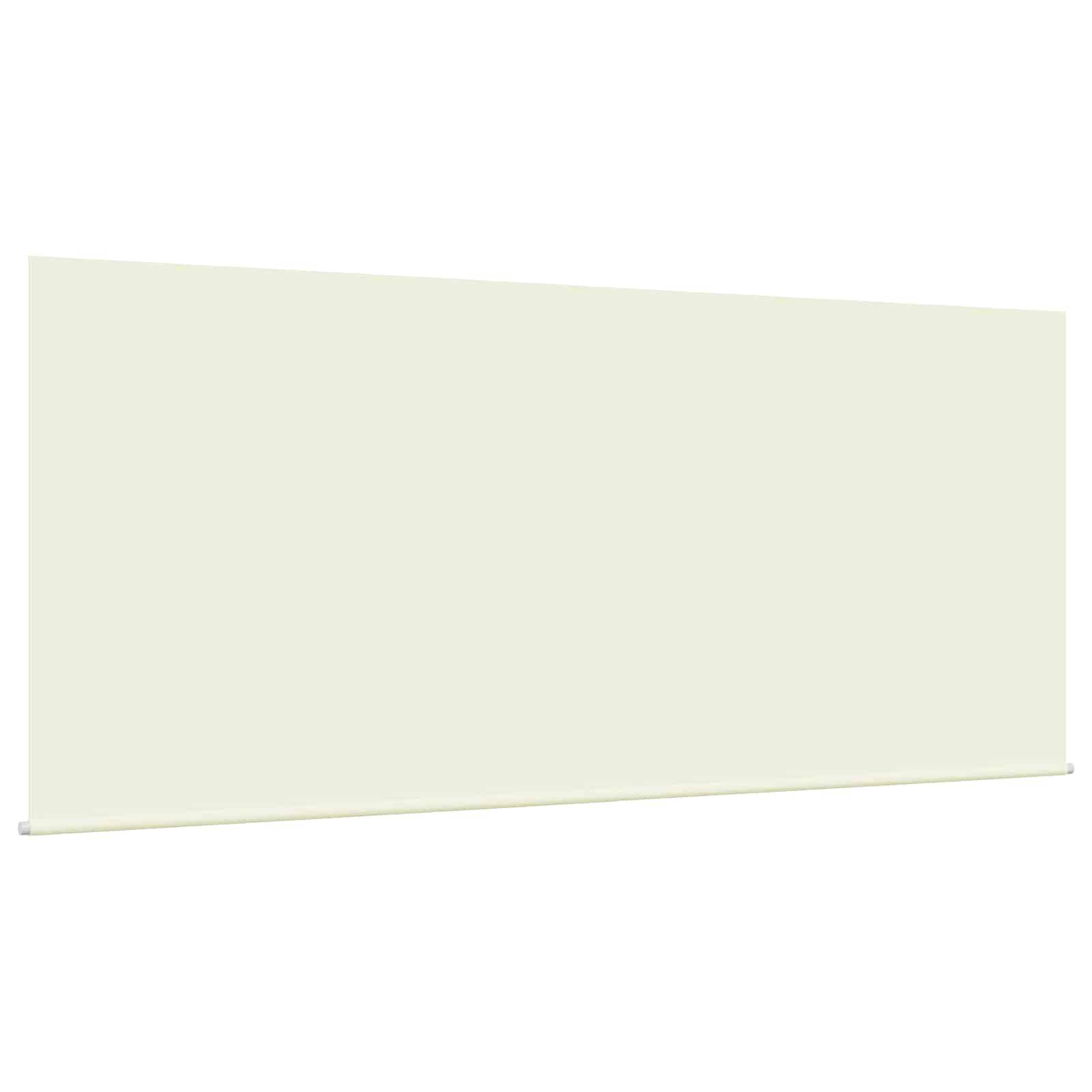 vidaXL Einziehbare Markise Creme 350 x 250 cm Polyester und Aluminium