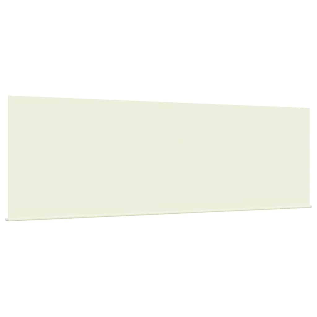 vidaXL Einziehbare Markise Creme 400 x 300 cm Polyester und Aluminium