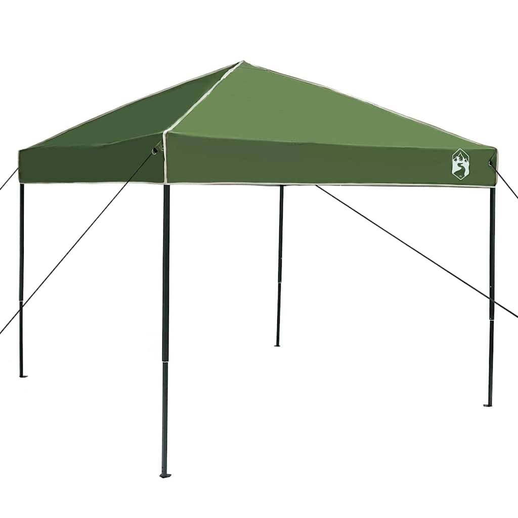 vidaXL Pavillon-Zelt Grün 243 x 243 x 251 cm Stoff