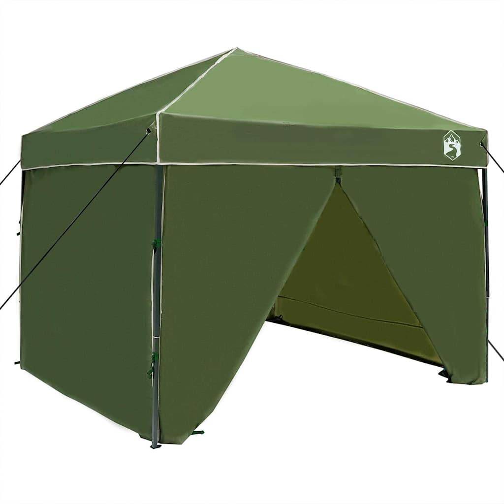 vidaXL Pavillon-Zelt Grün 243 x 243 x 251 cm Stoff