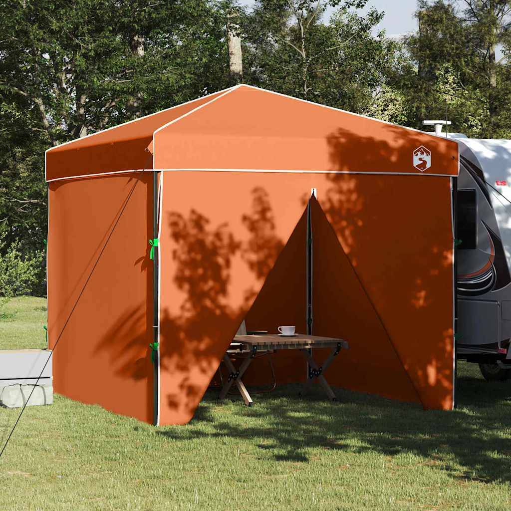 vidaXL Pavillon-Zelt Orange 243 x 243 x 251 cm Stoff
