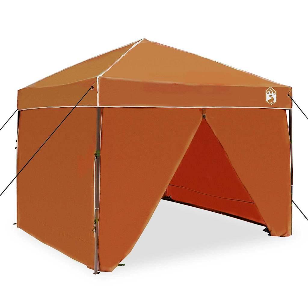 vidaXL Pavillon-Zelt Orange 243 x 243 x 251 cm Stoff