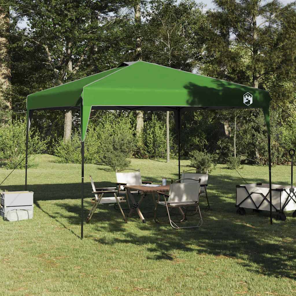 vidaXL Pavillon-Zelt Grün 290 x 290 x 251 cm Stoff