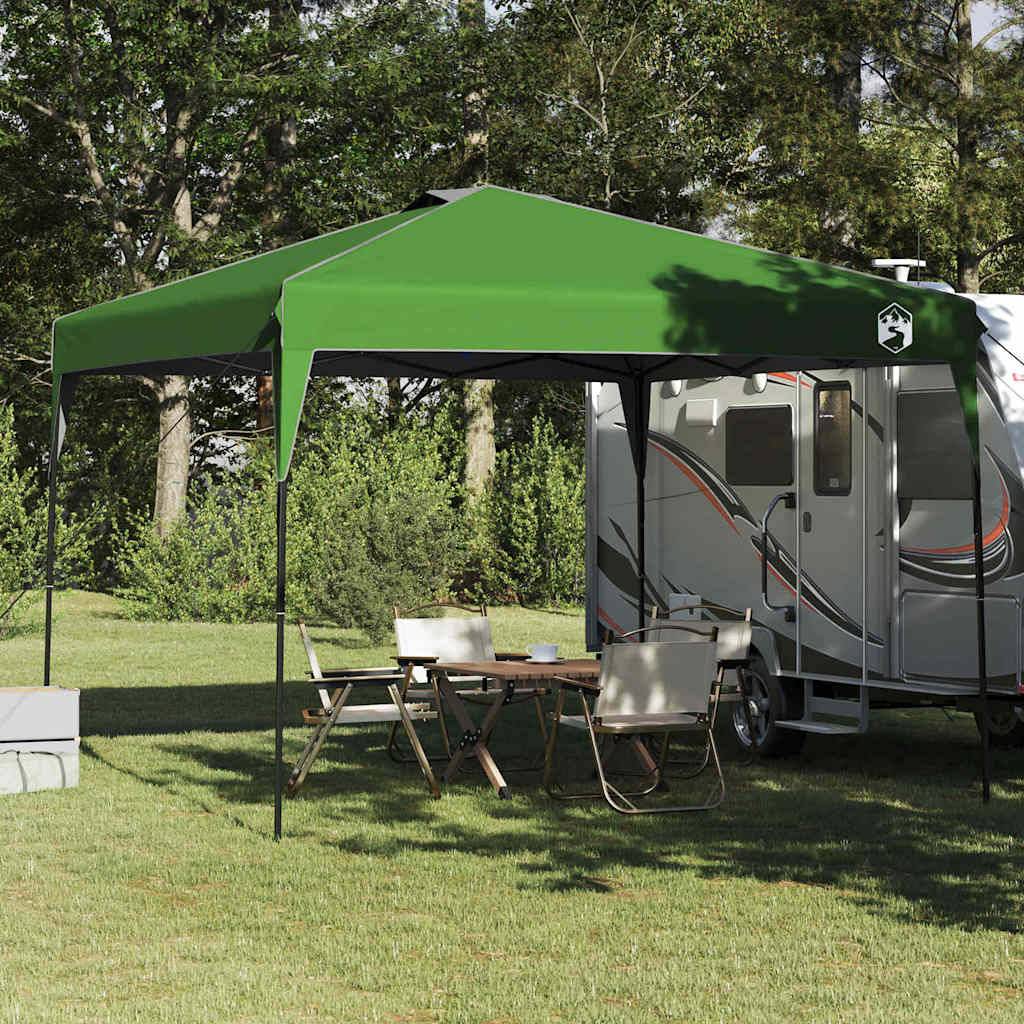 vidaXL Pavillon-Zelt Grün 290 x 290 x 251 cm Stoff