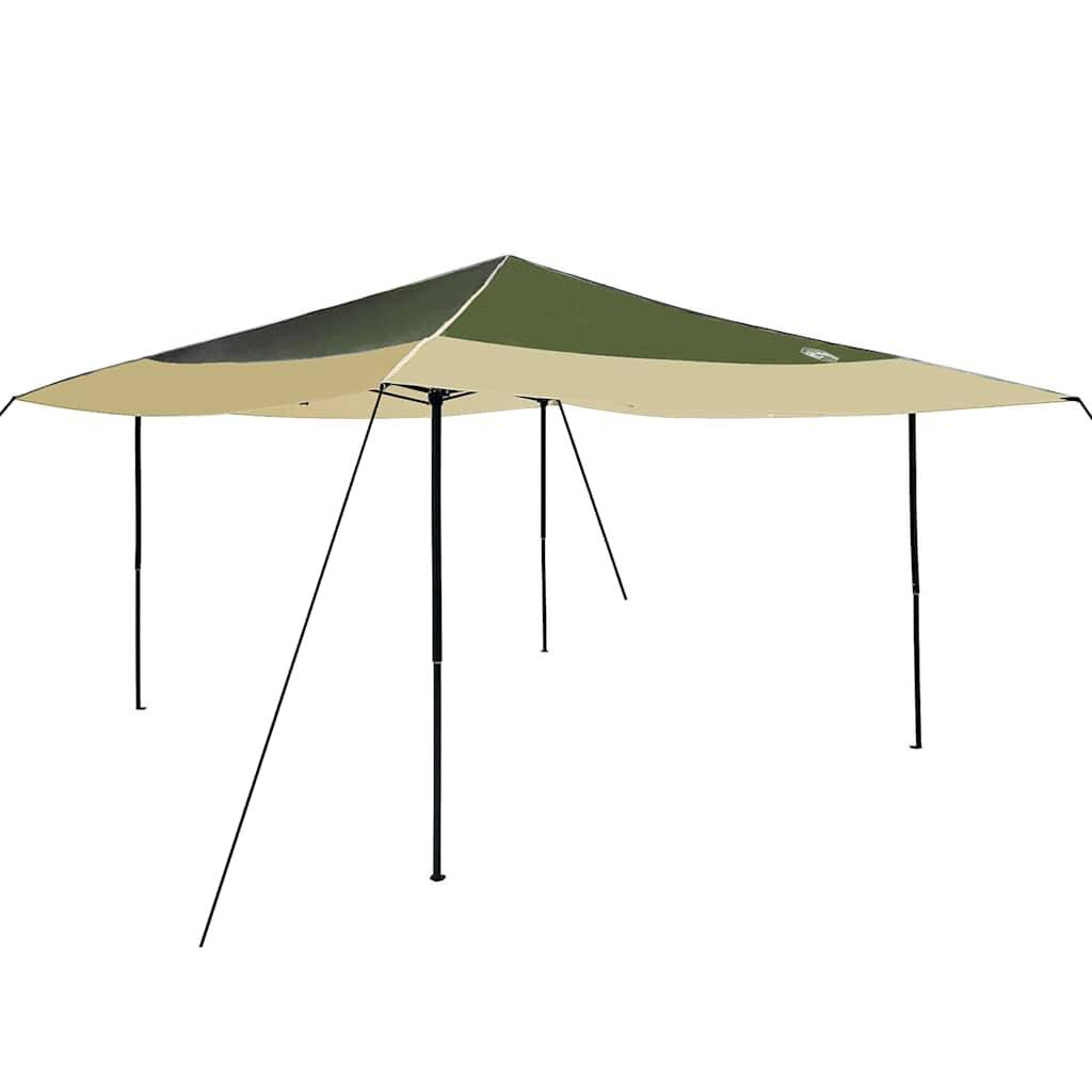 vidaXL Pavillon-Zelt Grün 395 x 395 x 251 cm Stoff