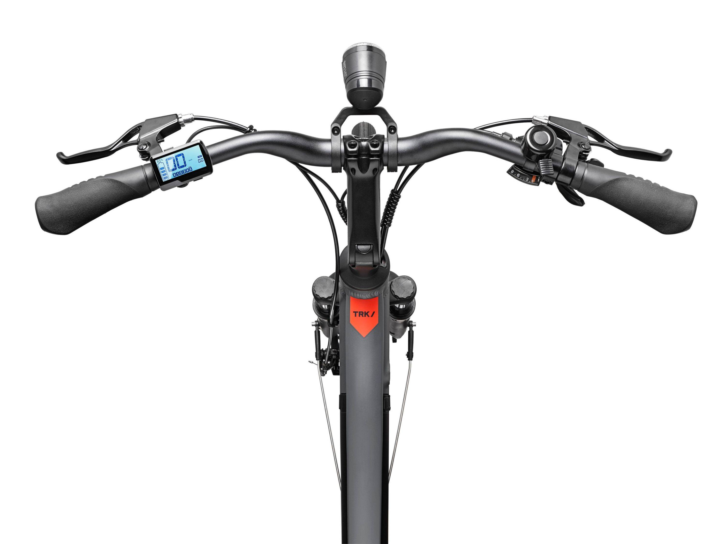 Telefunken Trekking E-Bike | Elektrofahrrad 28 Zoll | 8-Gang Kettenschaltung | Heckmotor 250W | 417,6Wh Akku | Pedelec