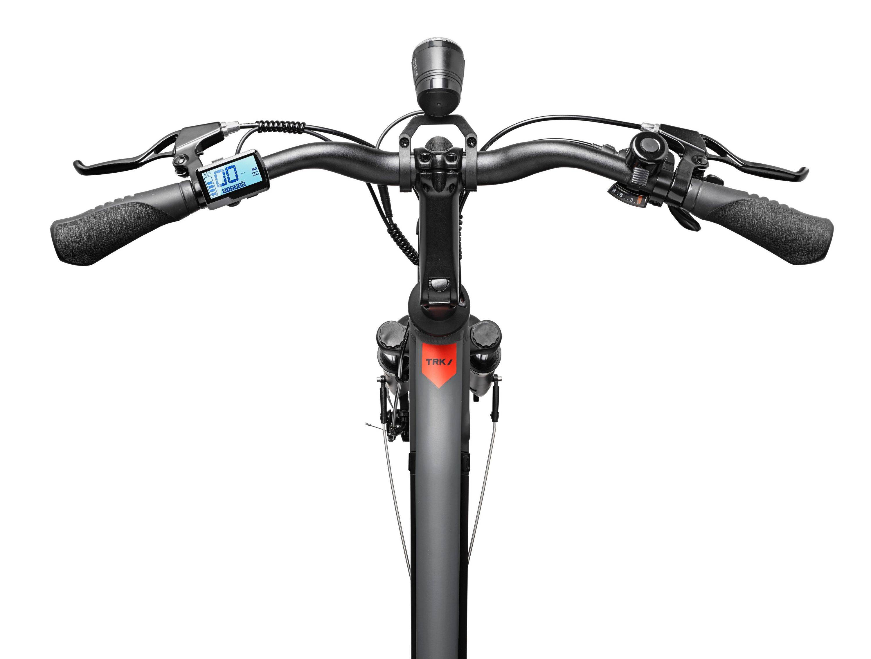 Telefunken Trekking E-Bike | Elektrofahrrad 28 Zoll | 8-Gang Kettenschaltung | Heckmotor 250W | 417,6Wh Akku | Pedelec