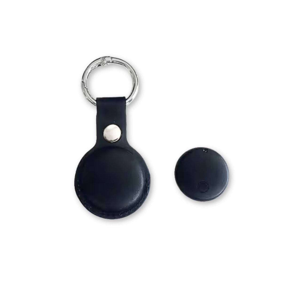 PHONIE FindKey Schlüsselanhänger mit Tracker 2er Set kompatibel mit iOS Schwarz