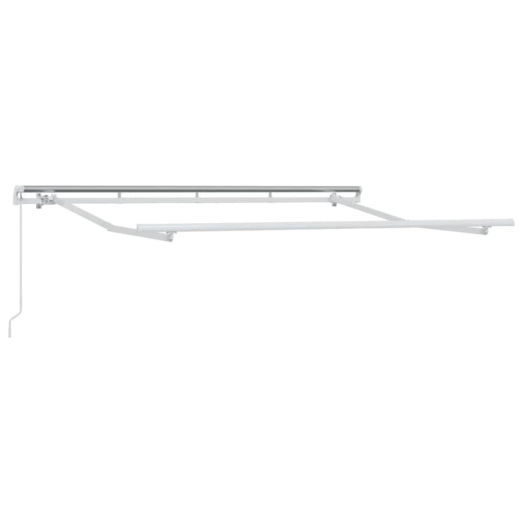 vidaXL Einziehbare Markise Anthrazit 300 x 200 cm Stoff