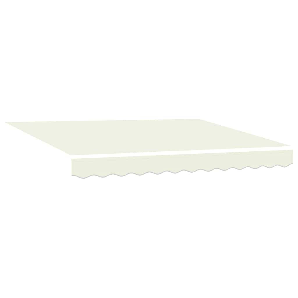 vidaXL Markisenrahmen Creme 250 x 200 cm Polyester mit PU-Beschichtung