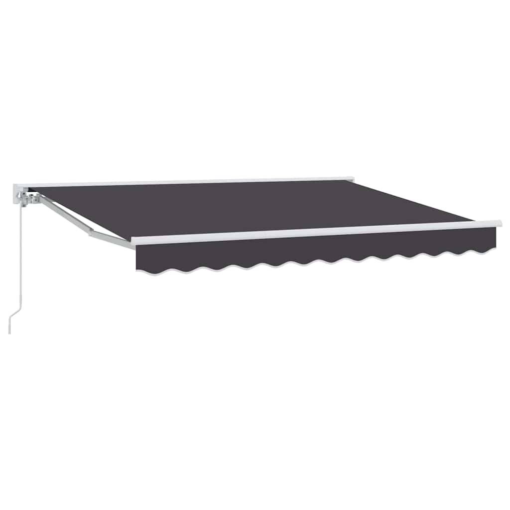 vidaXL Markisenrahmen Anthrazit 250 x 200 cm