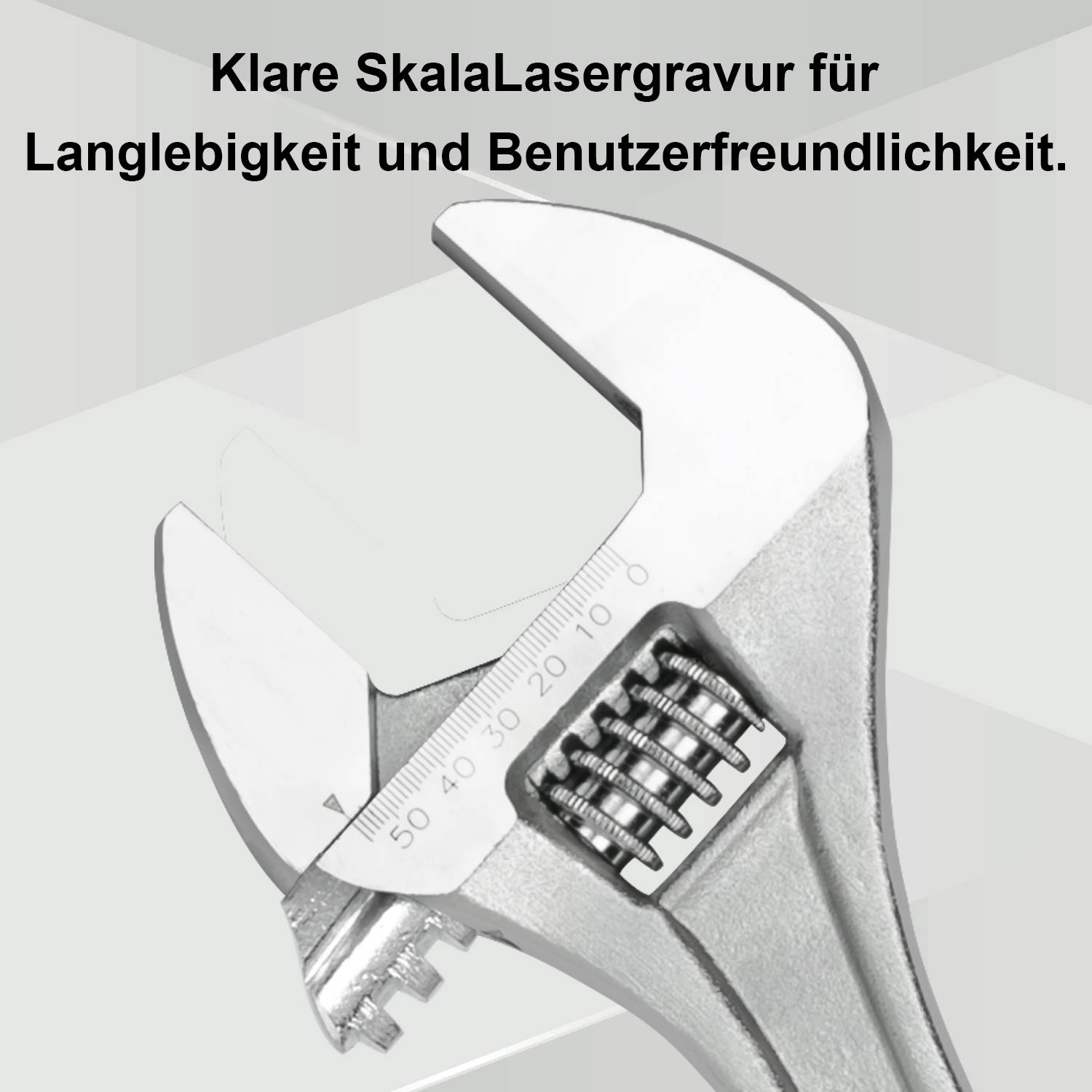 MAXPOWER 300mm verstellbarer Schraubenschlüssel