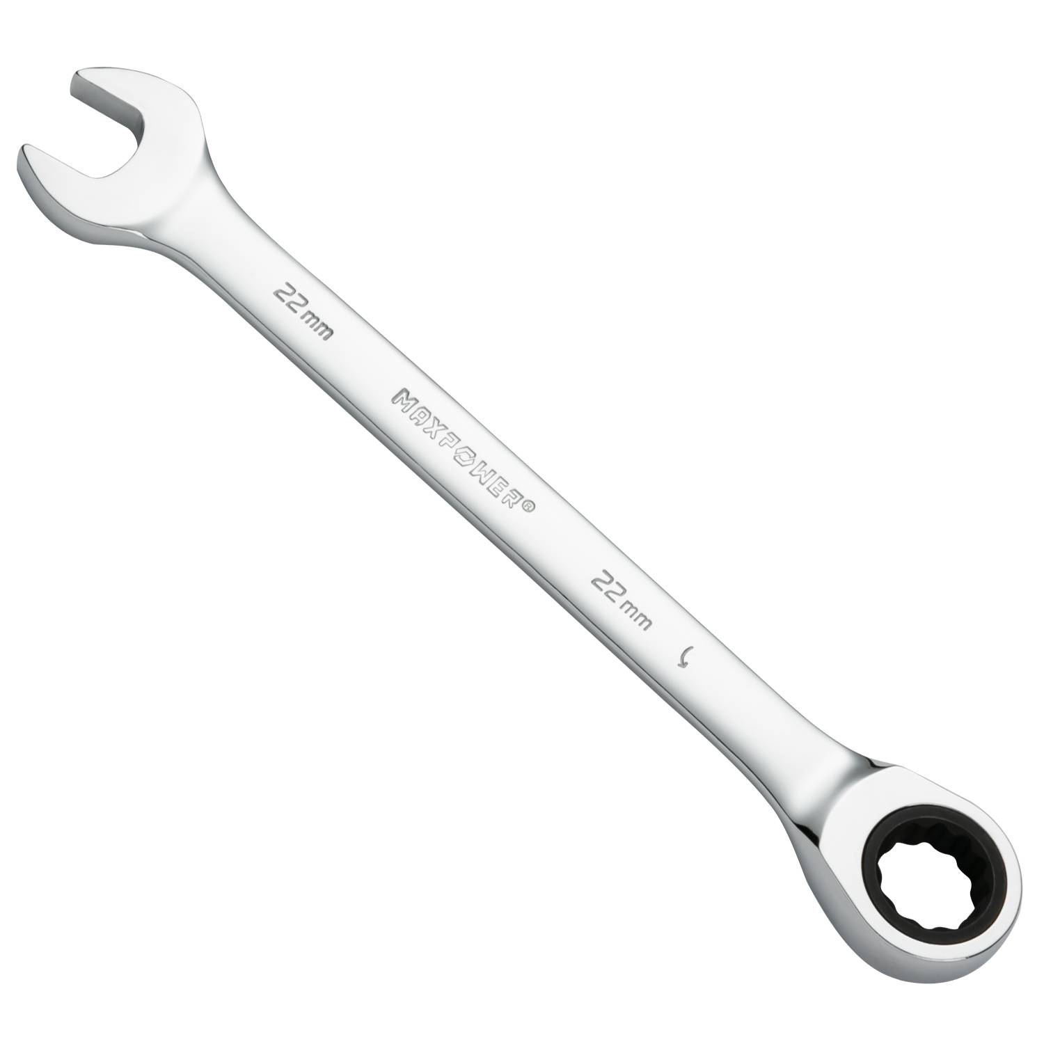 MAXPOWER 22mm Ratschen-Ringmaulschlüssel