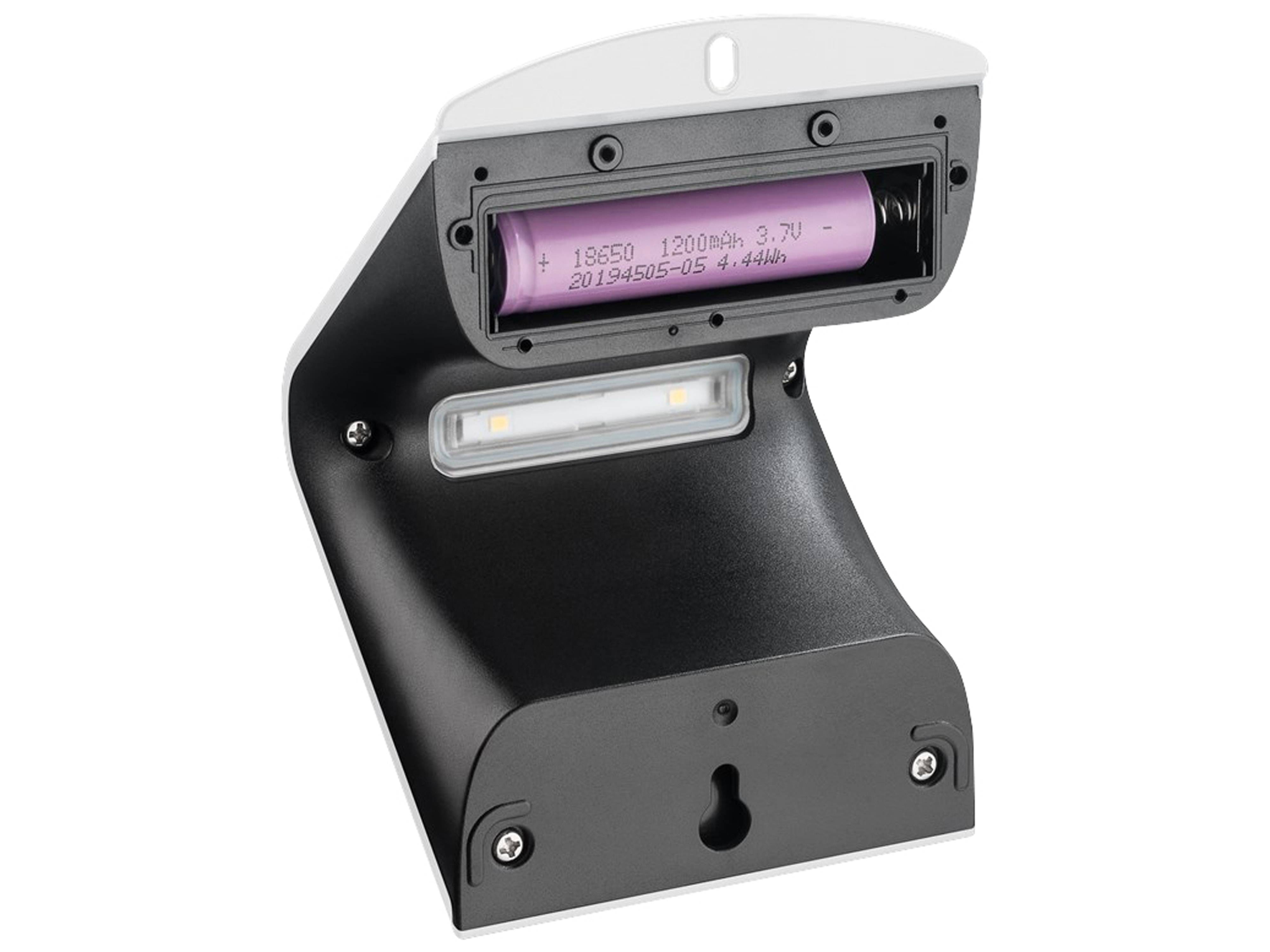 GOOBAY Solar LED-Wandleuchte mit Bewegungsmelder, 1,5 W, weiß