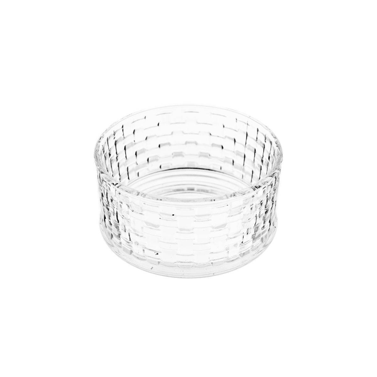 Bonboniere-Set 3-teilig mit Deckel aus hochwertigem Glas - stapelbar & stilvoll