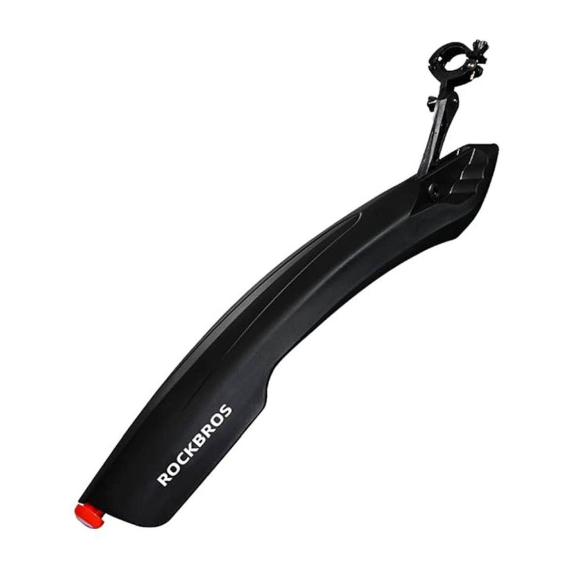 Rockbros DNB8001 Schutzblech mit rotem LED-Licht – Schwarz