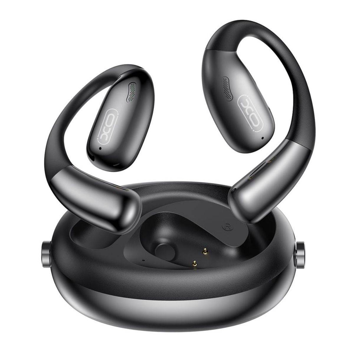 XO G36 OWS Bluetooth-Kopfhörer mit KI-Übersetzer, 35?h, Schwarz