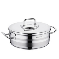 Korkmaz Astra2 Low Casserole 30 x 11 cm - 7,5 L, Edelstahl-Kochtopf mit Deckel Korkmaz Astra2 Low Casserole 30 x 11 cm - 7,5 L, Edelstahl-Kochtopf mit Deckel