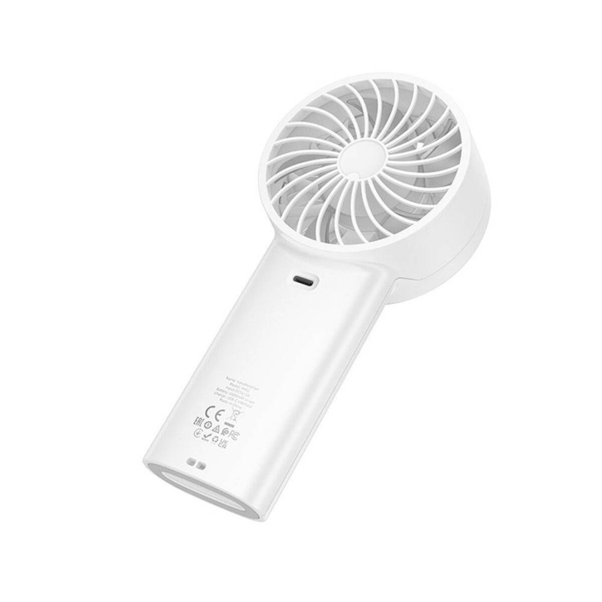 Hoco HX62 Tragbarer Ventilator mit 6000?mAh Akku und LED-Anzeige