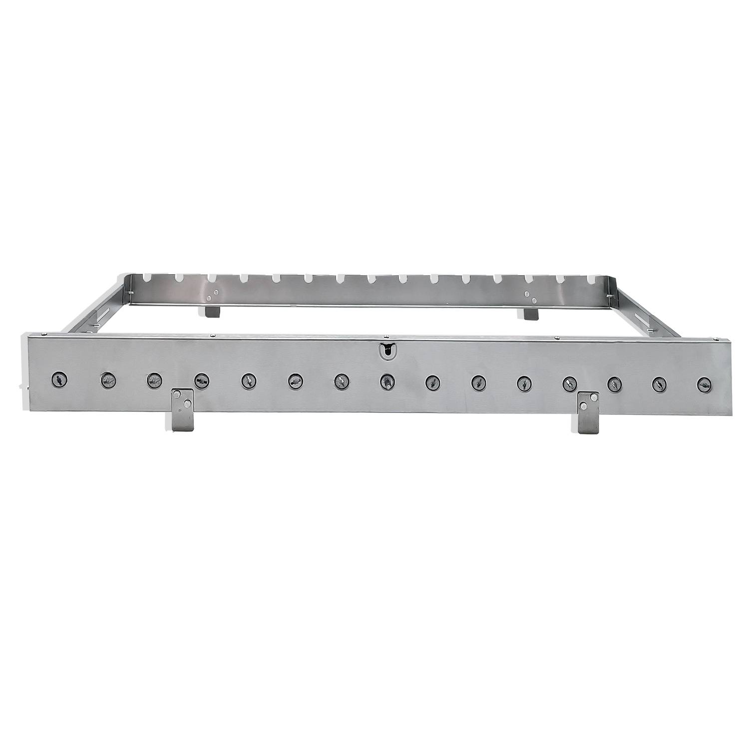 Mangal XXL Drehspießaufsatz 80 cm Edelstahlmotor Spieße