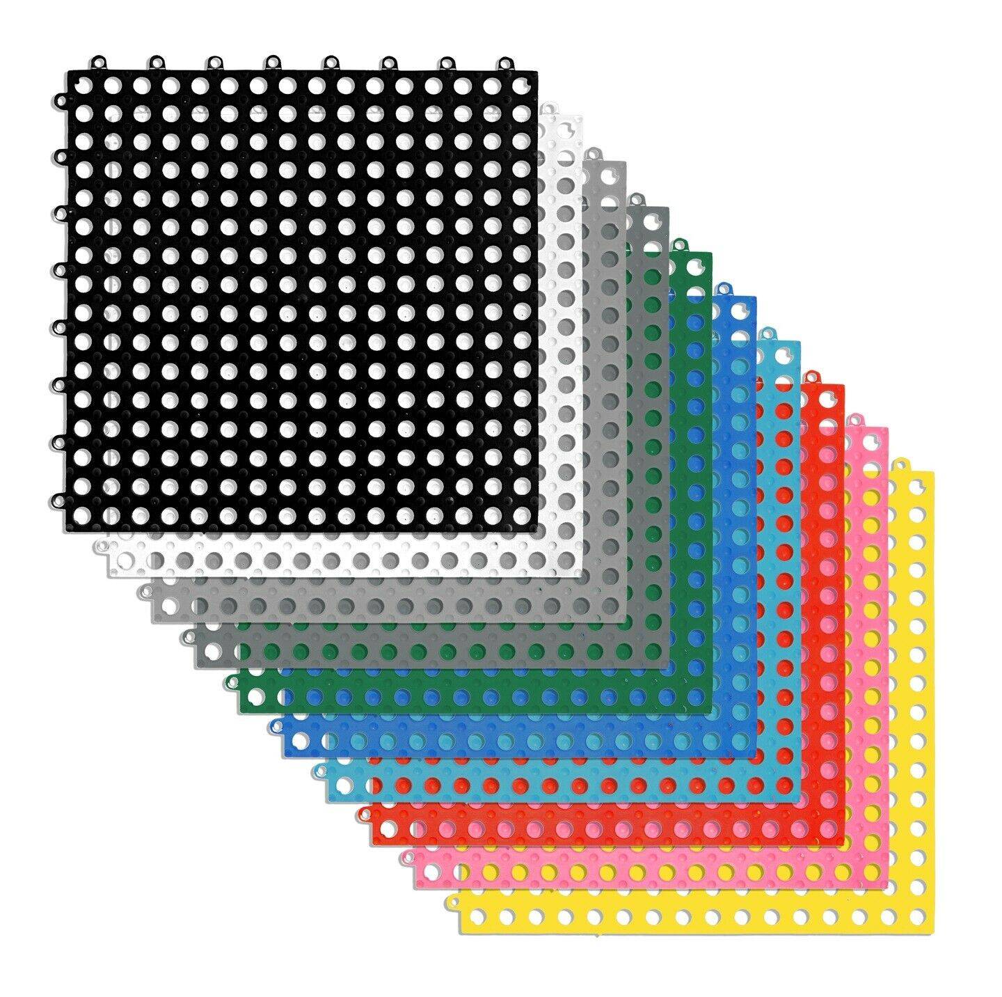 Duschmatte Bodenrost Sauna Schwimmbad Antirutschmatte Badvorleger XXL Rot